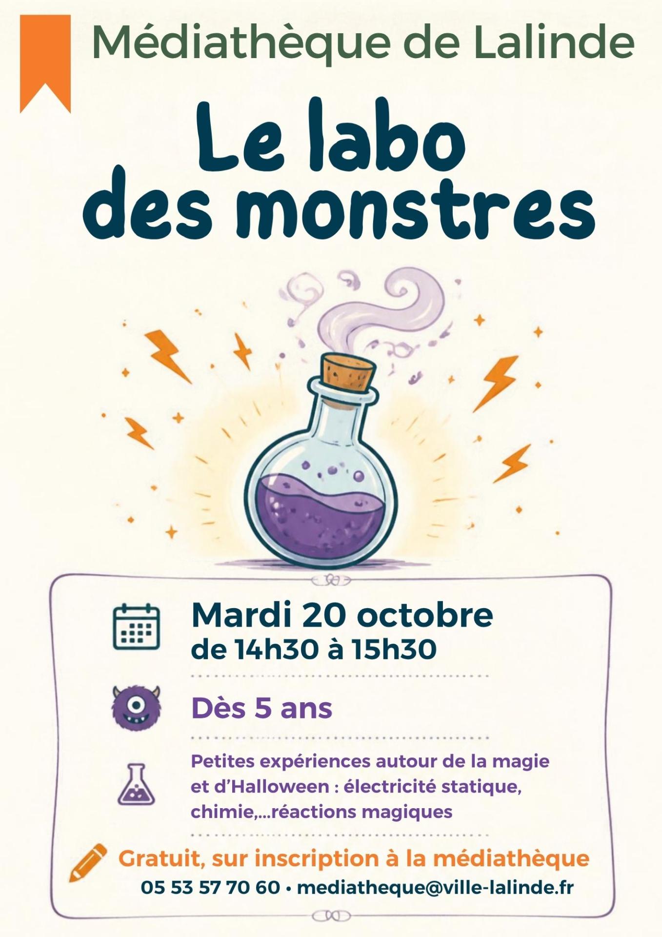 La labo des monstres