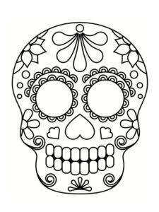 Masque dia de los muertos 1